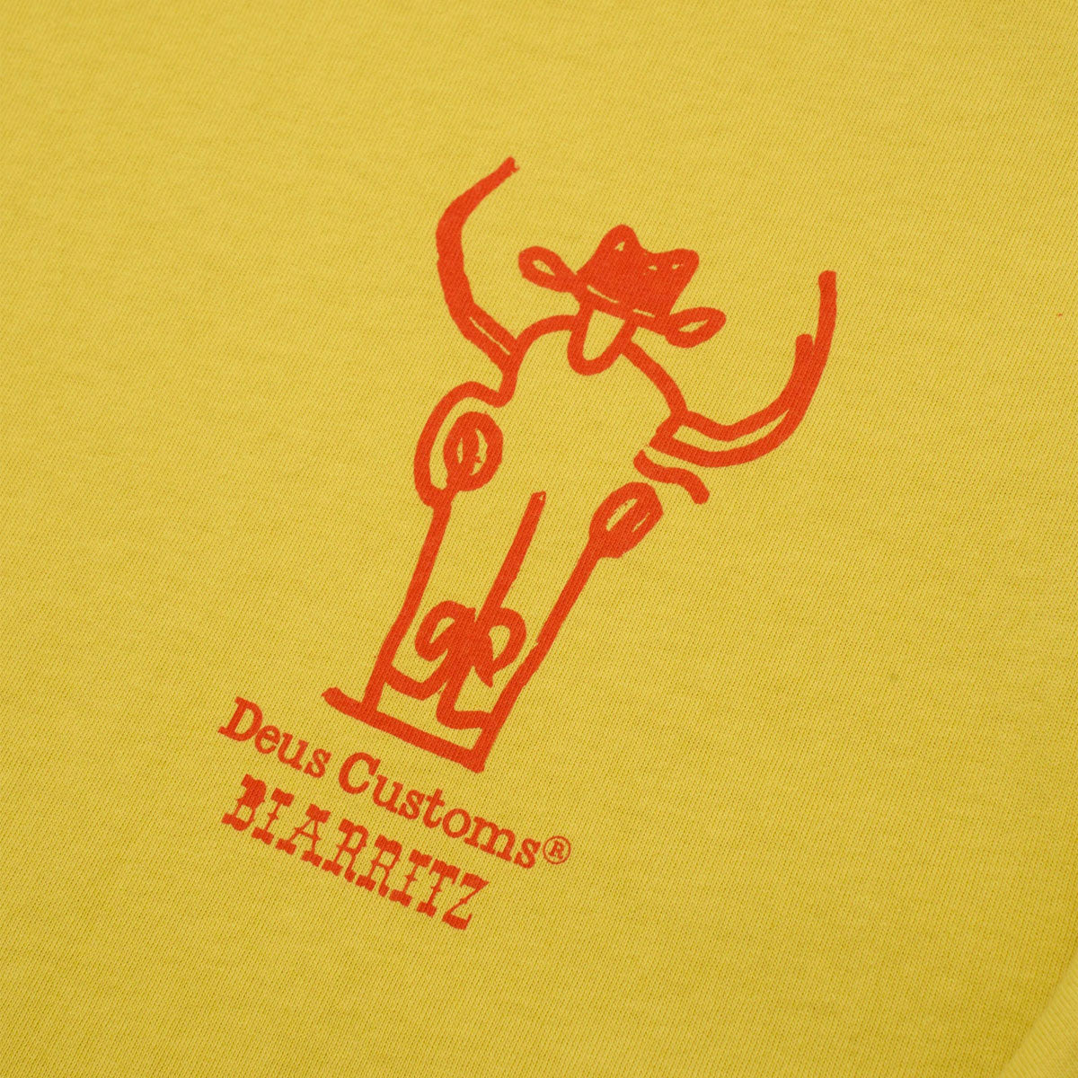 Deus Ex Machina Showdown T-Shirt - Super Lemon – Daddies Board Shop