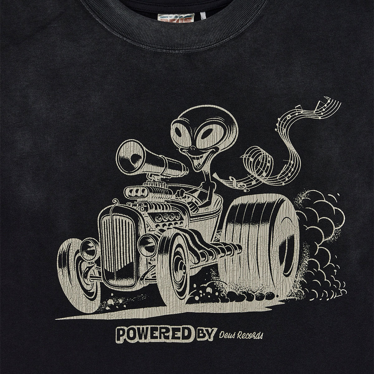 Deus Ex Machina Celestial Rod T-Shirt - Anthracite – Daddies Board Shop