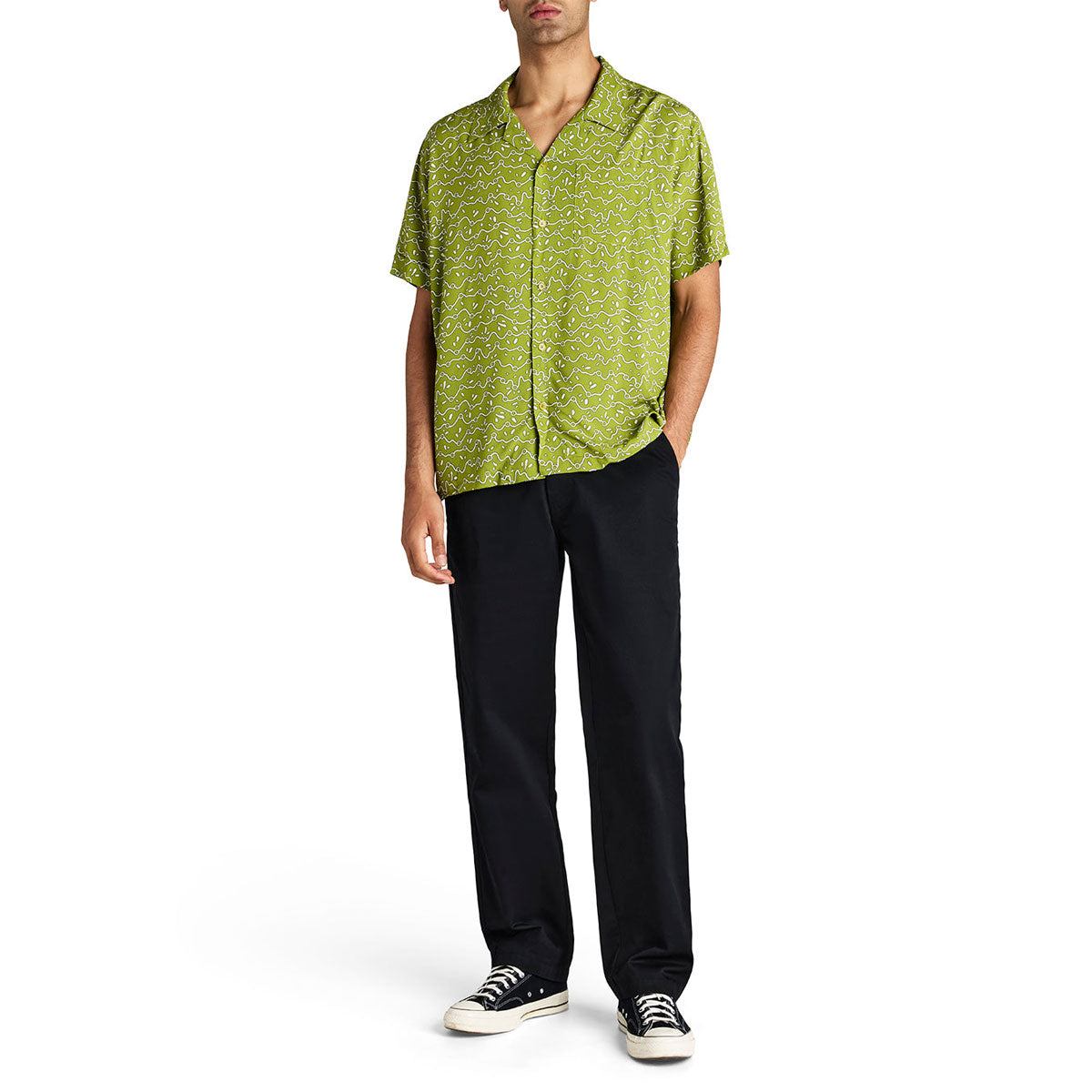 Deus Ex Machina Phosphene Shirt - Pear – Daddies Board Shop