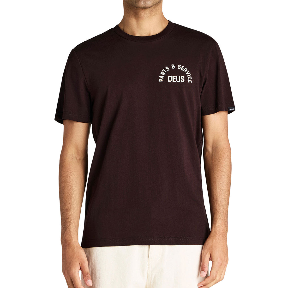 Deus Ex Machina Troop T-Shirt - Chocolate Plum – Daddies Board Shop