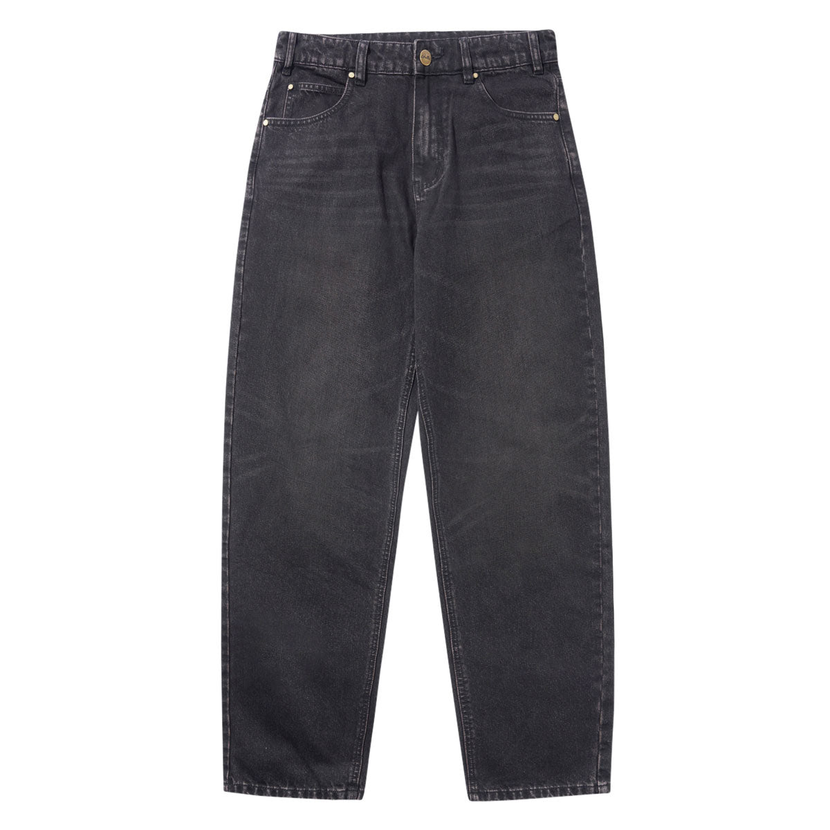 Butter Goods Straight Leg Denim Jeans - Tinted Black image 1