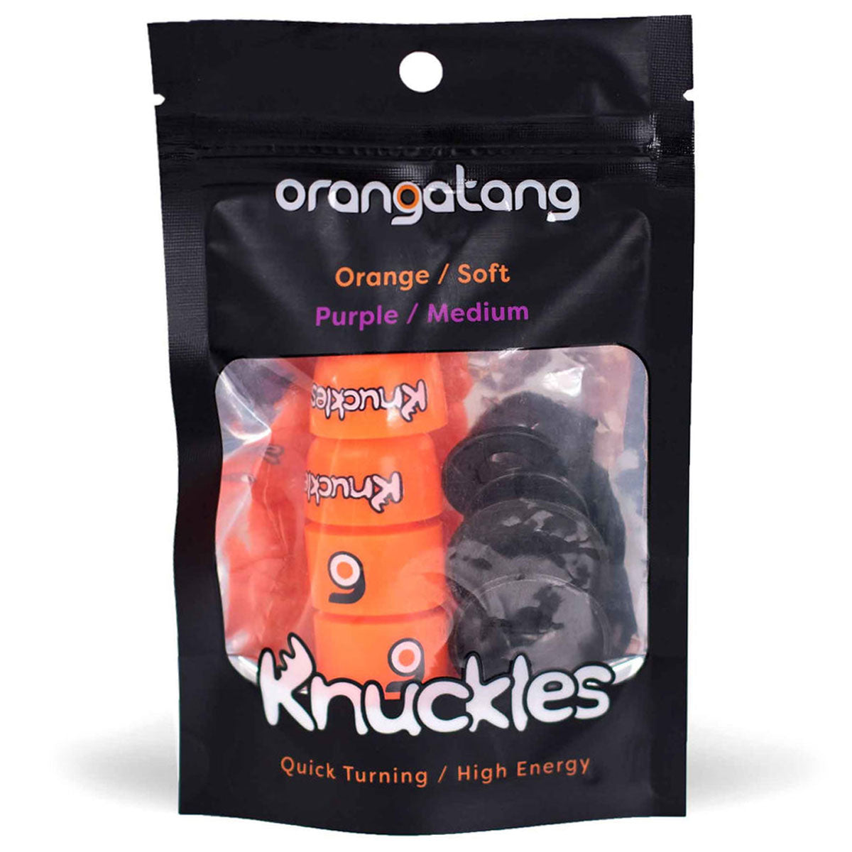 Orangatang Knuckle Gumdrop And Barrel Bushings - Orange image 3