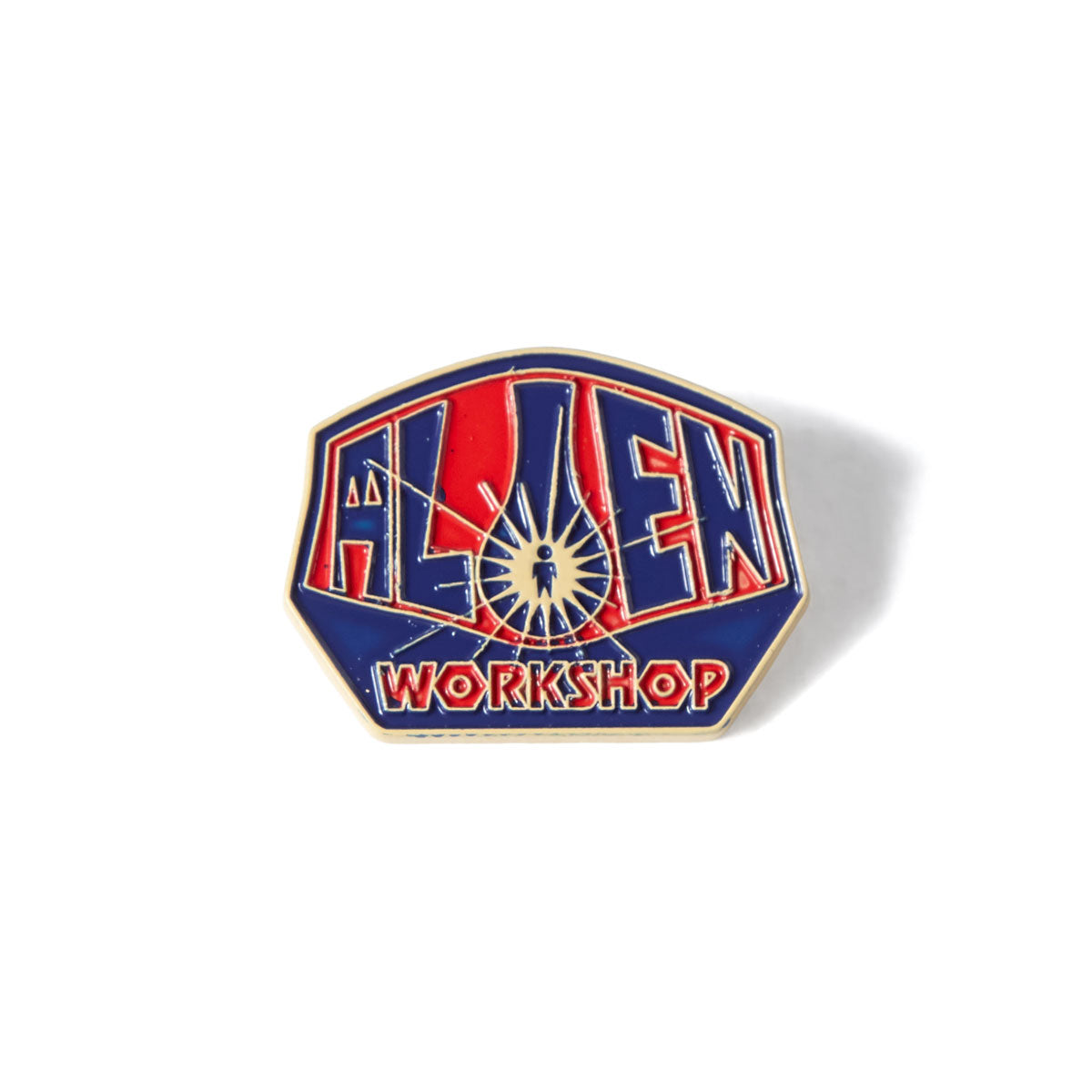 Alien Workshop OG Logo Pin - Blue/Red image 1