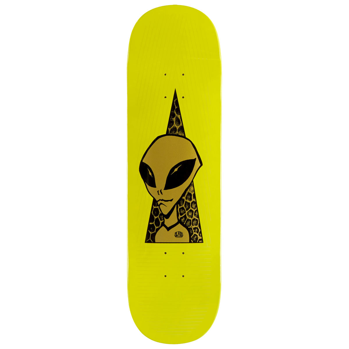 Alien Workshop Popson Visitor Gold Skateboard Deck - Full Dip - 8.75