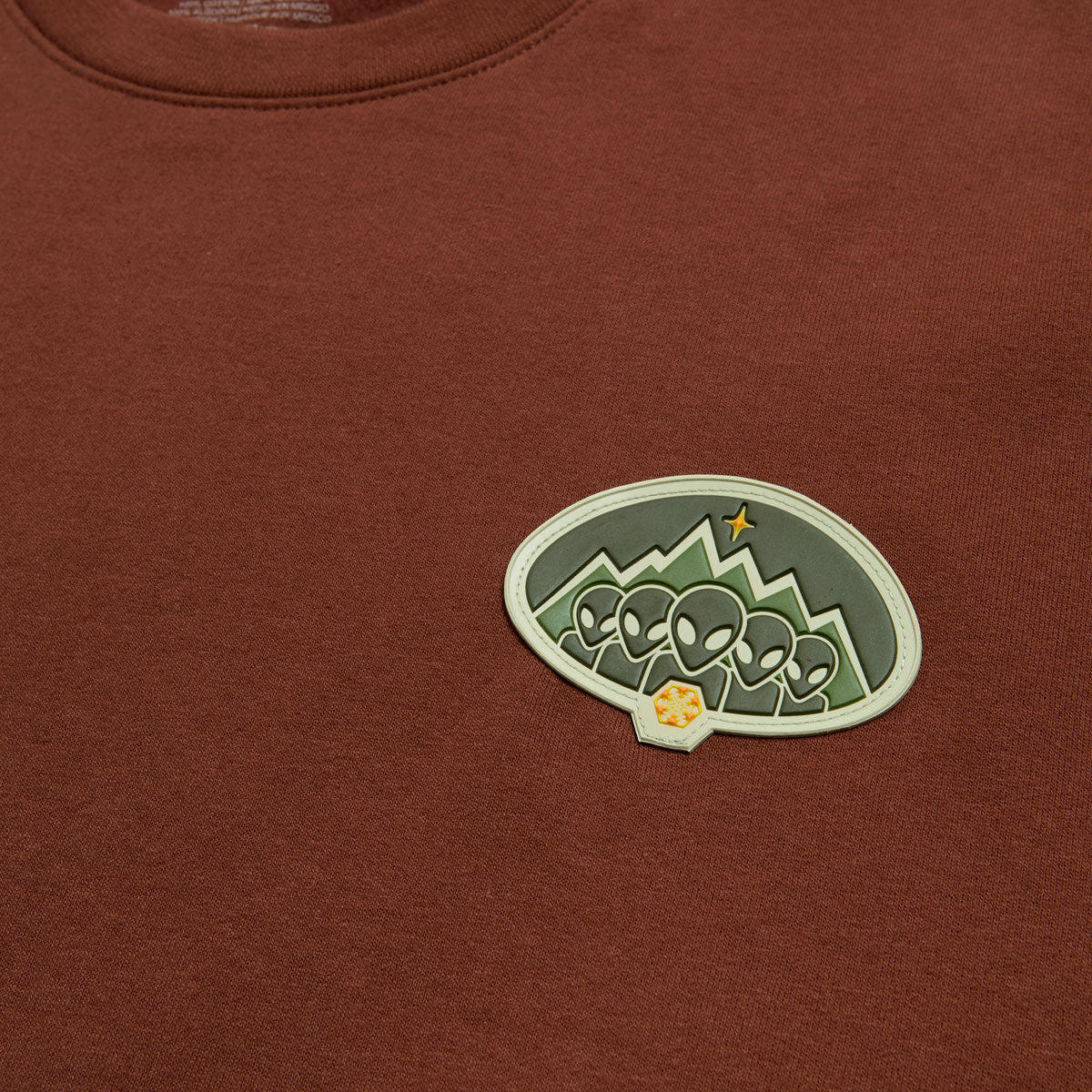 Alien Workshop Iceage Crewneck Sweatshirt - Brown image 2