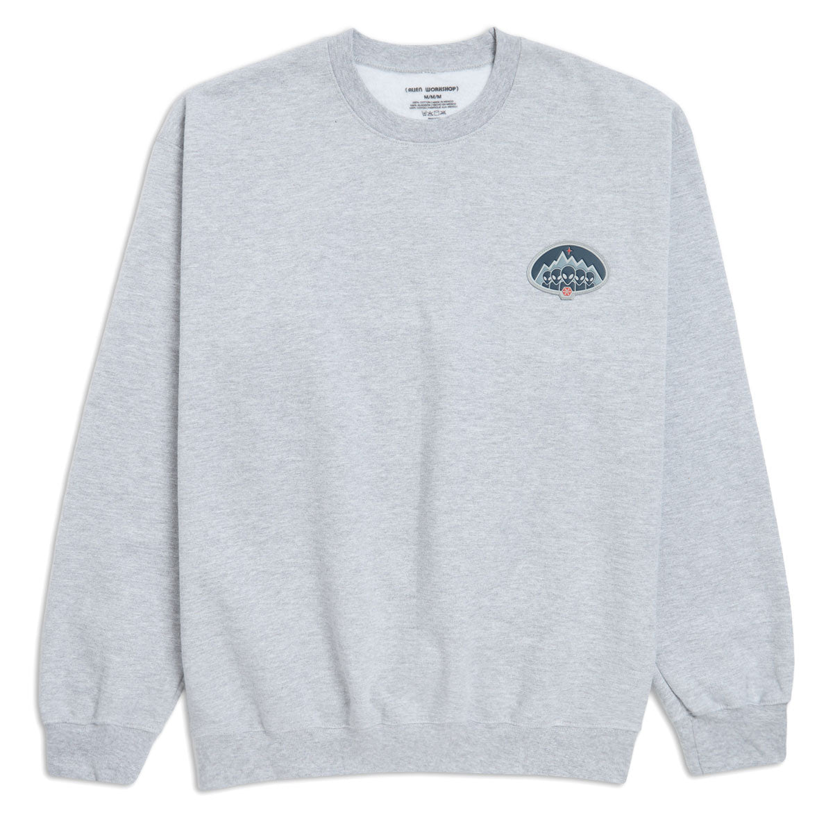 Alien Workshop Iceage Crewneck Sweatshirt - Heather Grey image 1