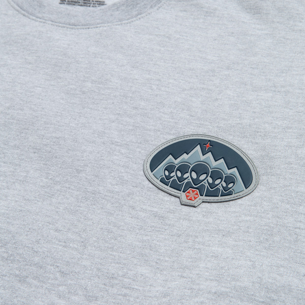 Alien Workshop Iceage Crewneck Sweatshirt - Heather Grey image 2