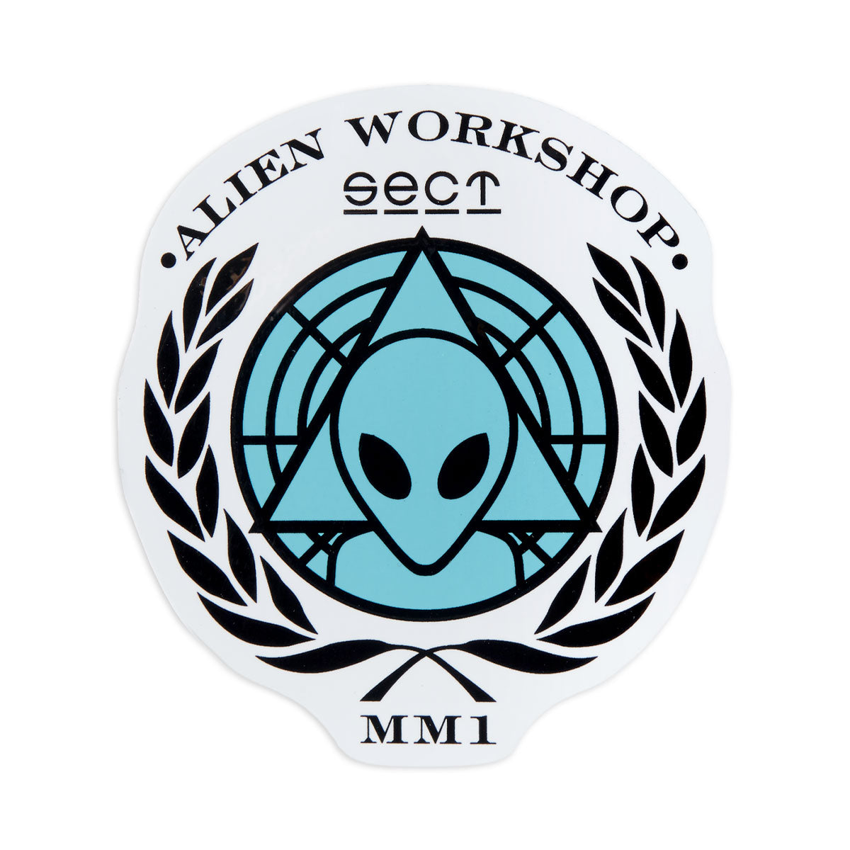 Alien Workshop AWOL Sticker - Blue image 1