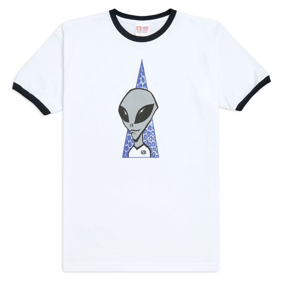Alien Workshop Visitor Ringer T-Shirt - Natural/Navy image 1