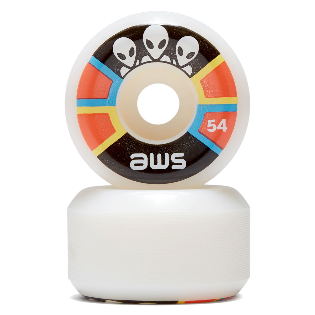 Alien Workshop Triad 97a Skateboard Wheels - White - 54mm image 2
