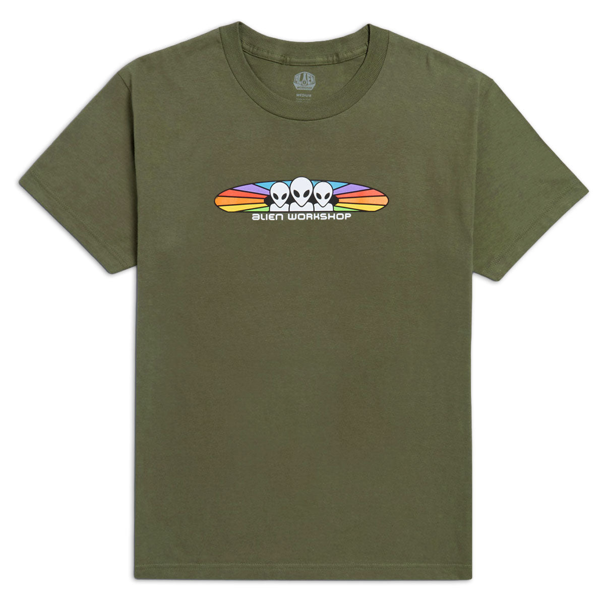 Alien Workshop Spectrum T-Shirt - Fatigue Green image 1