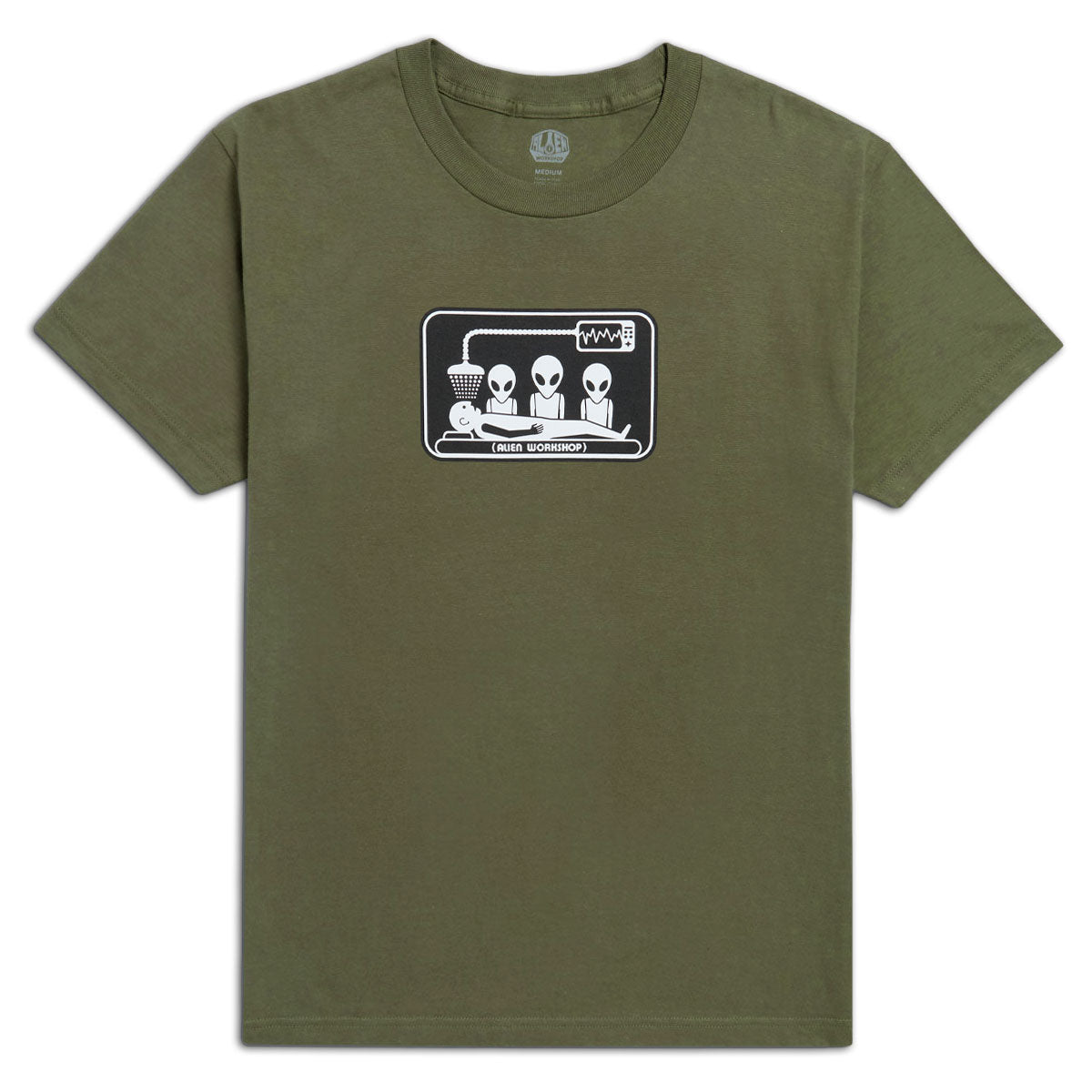 Alien Workshop Abduction T-Shirt - Fatigue Green image 1
