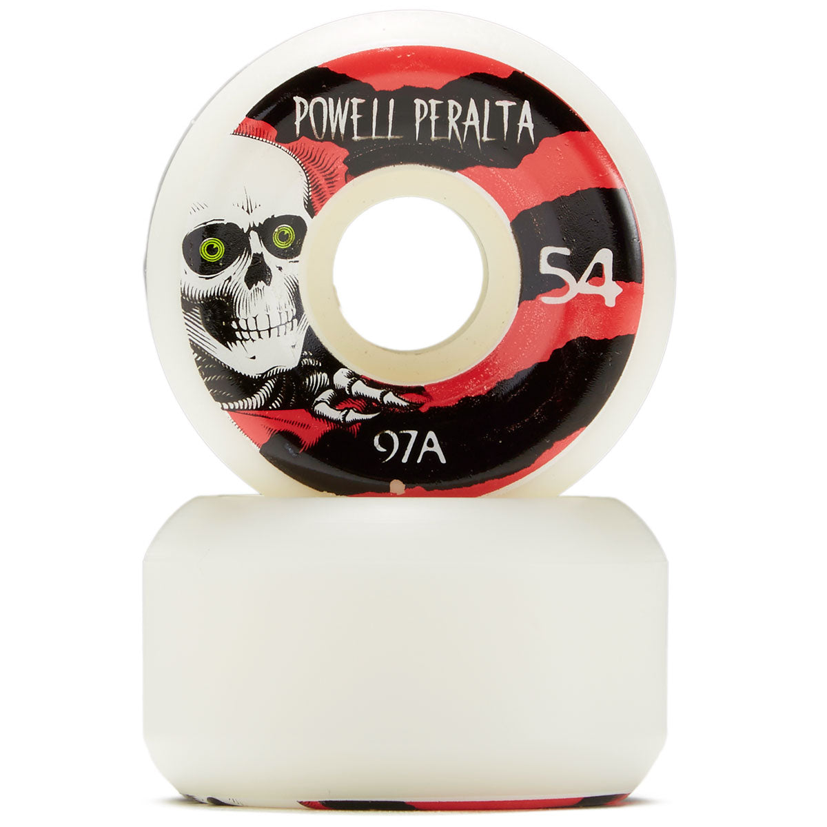 Powell Peralta Ripper 4 97A Skateboard Wheels - White - 54mm image 2