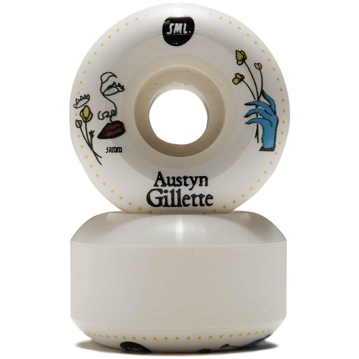 SML Lucidity Austyn Gillette Skateboard Wheels - 53mm image 2