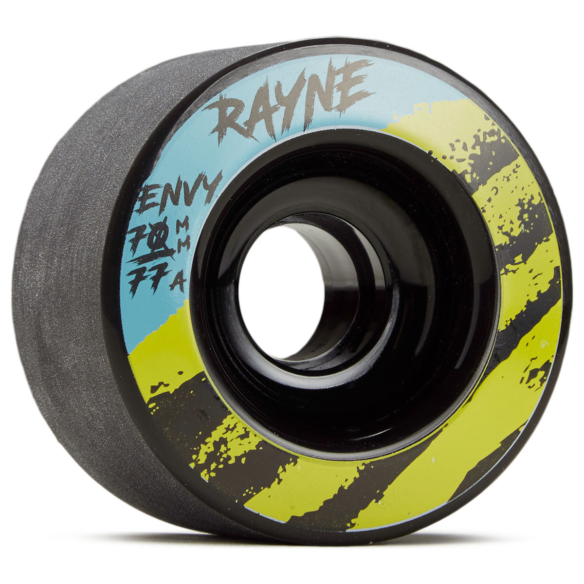 Rayne Envy V2 77a Longboard Wheels - Black - 70mm image 1