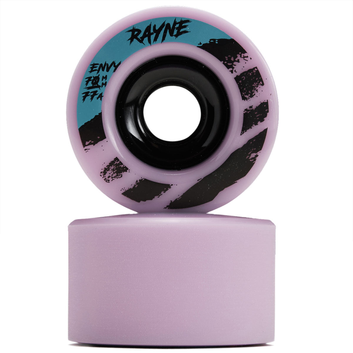 Rayne Envy V2 77a Longboard Wheels - Pink Jelly - 70mm image 2