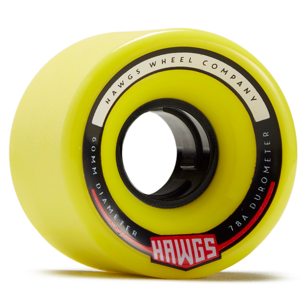 Hawgs Chubby 78a Stone Ground Longboard Wheels - Flat Banana - 60mm image 1