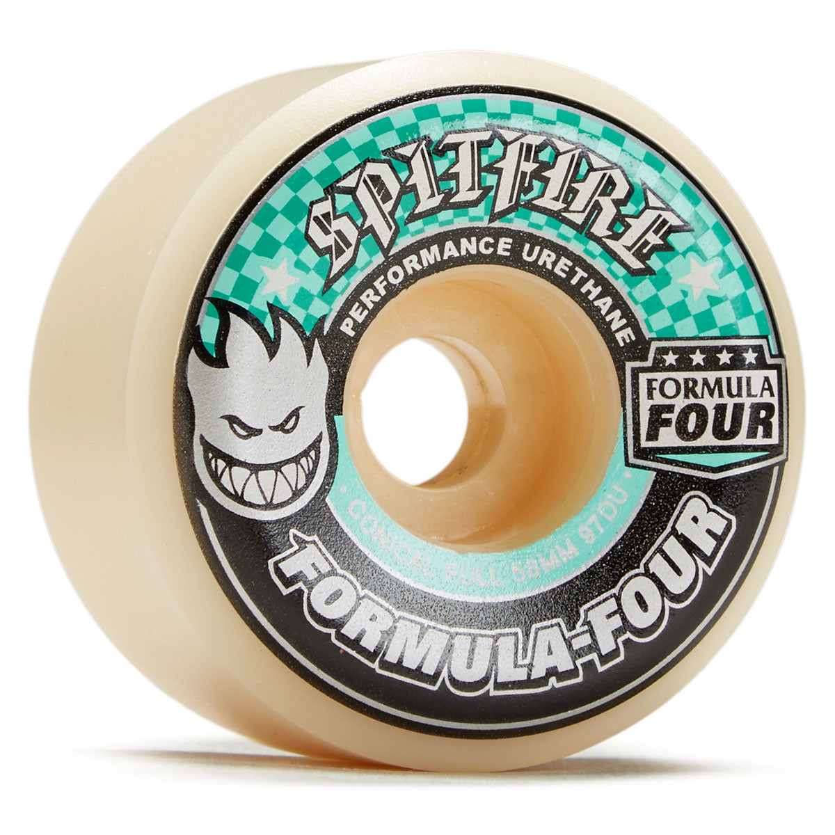 Spitfire F4 97d Conical Full Skateboard Wheels - 58mm image 1