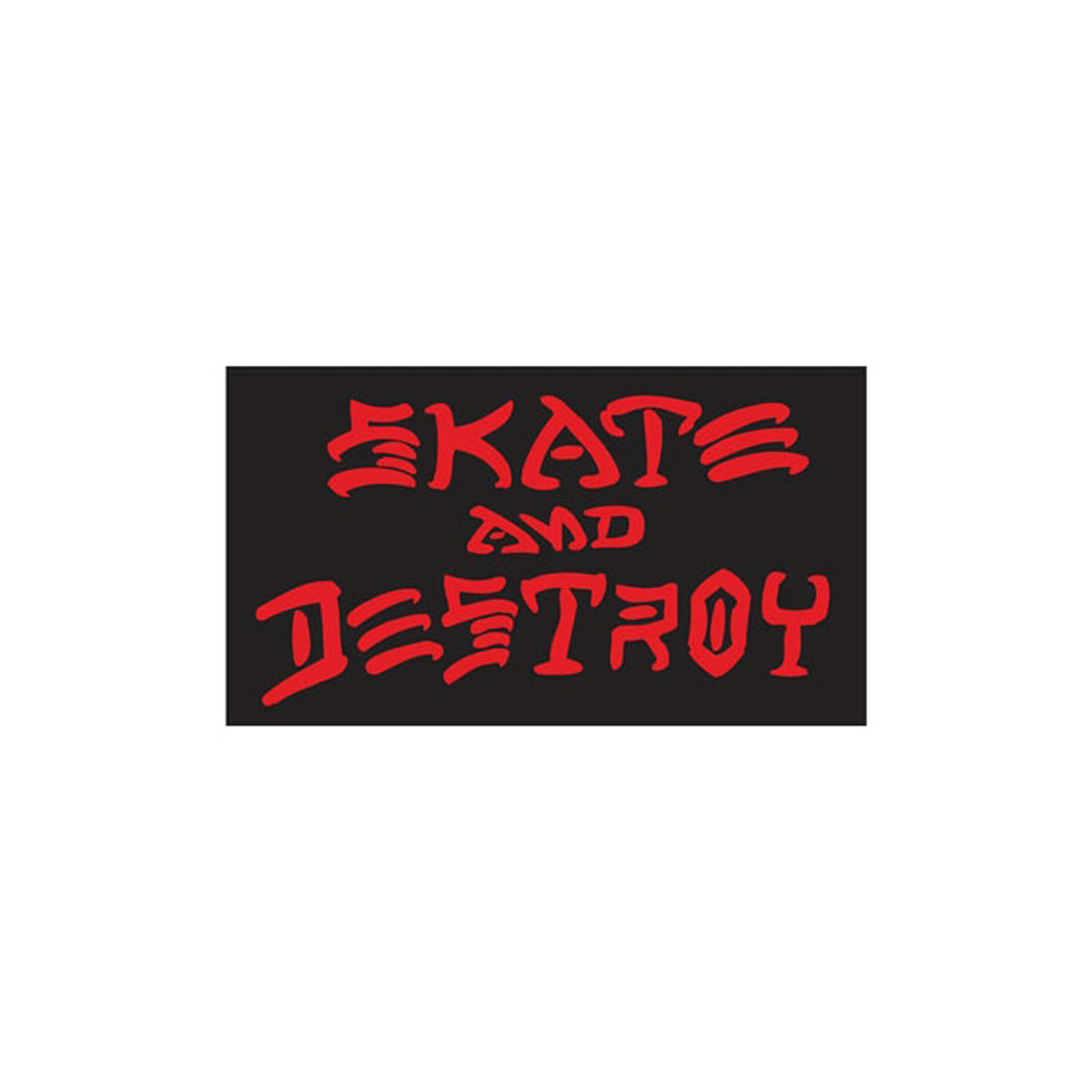 Thrasher Skate And Destroy Sticker - MD image 2
