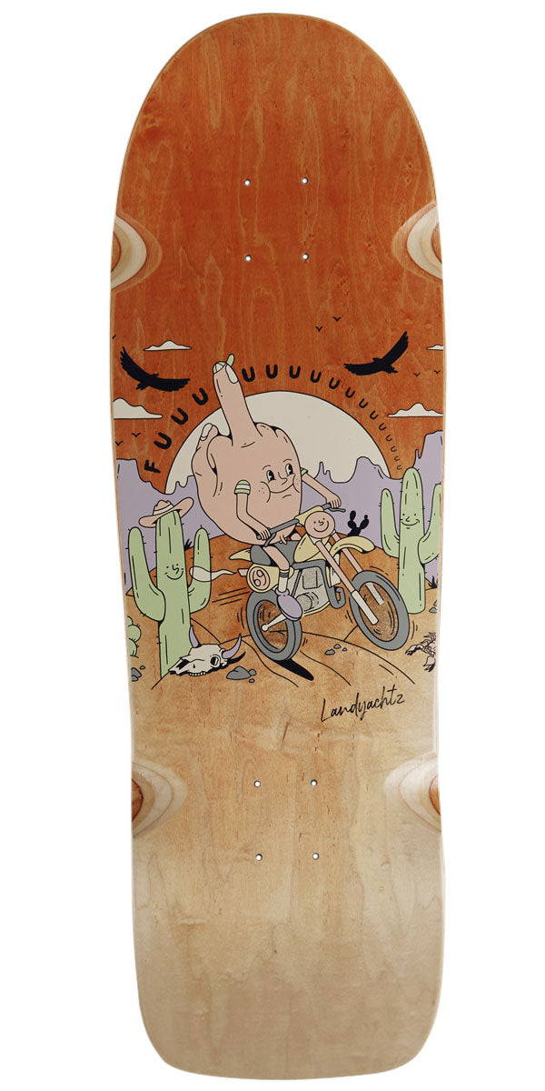 Landyachtz ATV Ditch Life Moto Fun Longboard Deck image 1