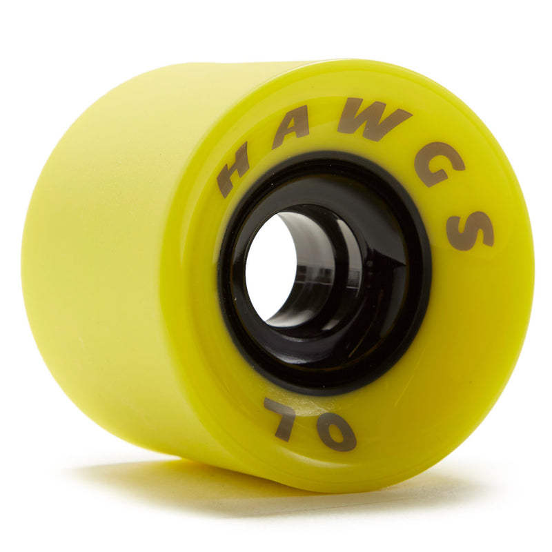 Hawgs Supreme 78a Stone Ground Longboard Wheels - Flat Banana - 70mm