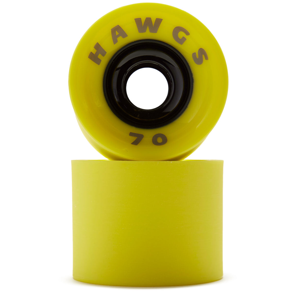 Hawgs Supreme 78a Stone Ground Longboard Wheels - Flat Banana - 70mm image 2