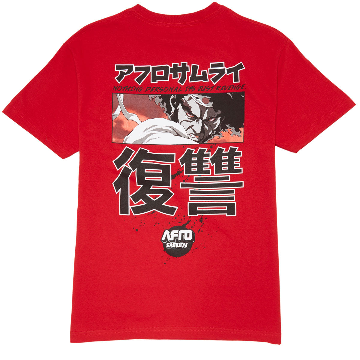 DGK x Afro Samurai Afro T-Shirt - Red