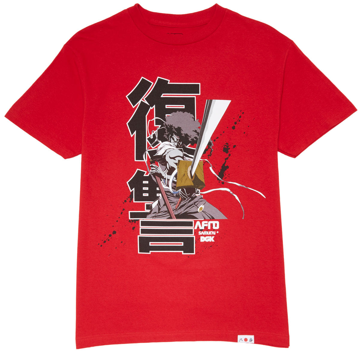 DGK x Afro Samurai Afro T-Shirt - Red image 2