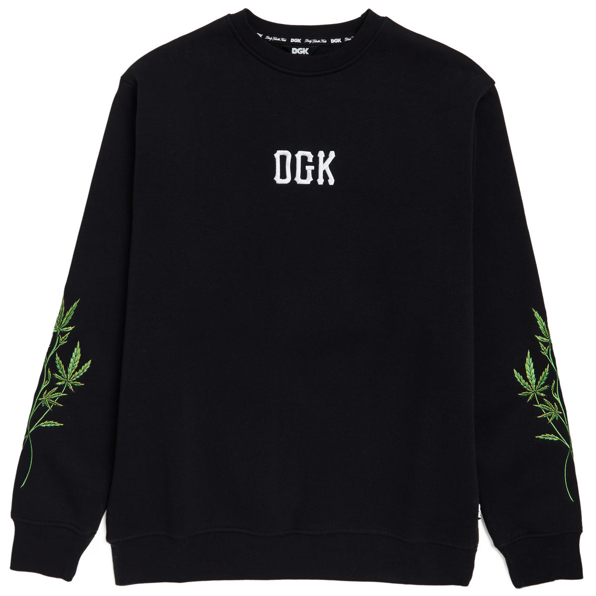 DGK Lay Low Crewneck Sweatshirt - Black