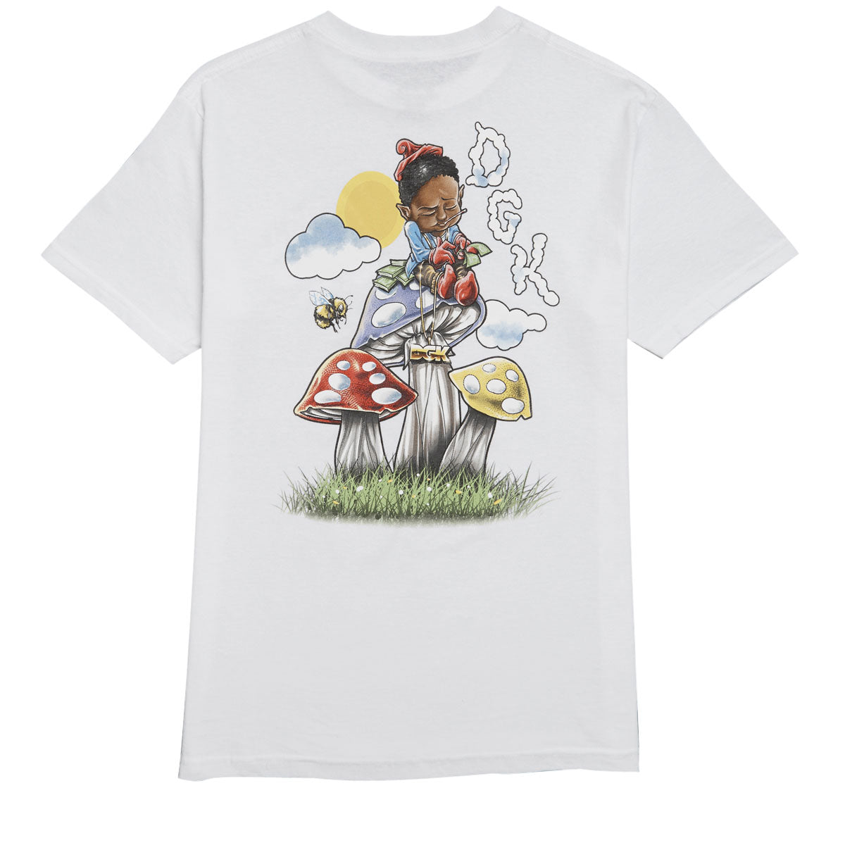 DGK Trippy Math T-Shirt - White