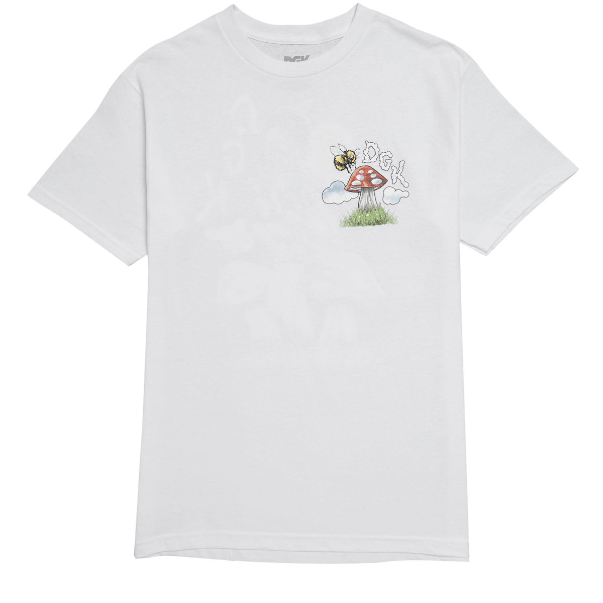 DGK Trippy Math T-Shirt - White image 2