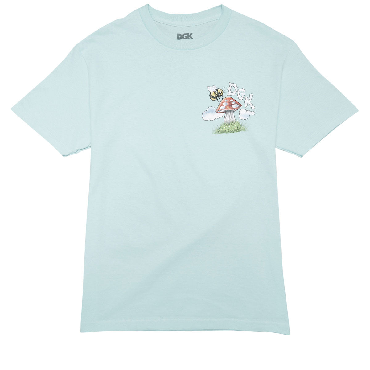 DGK Trippy Math T-Shirt - Celadon image 2
