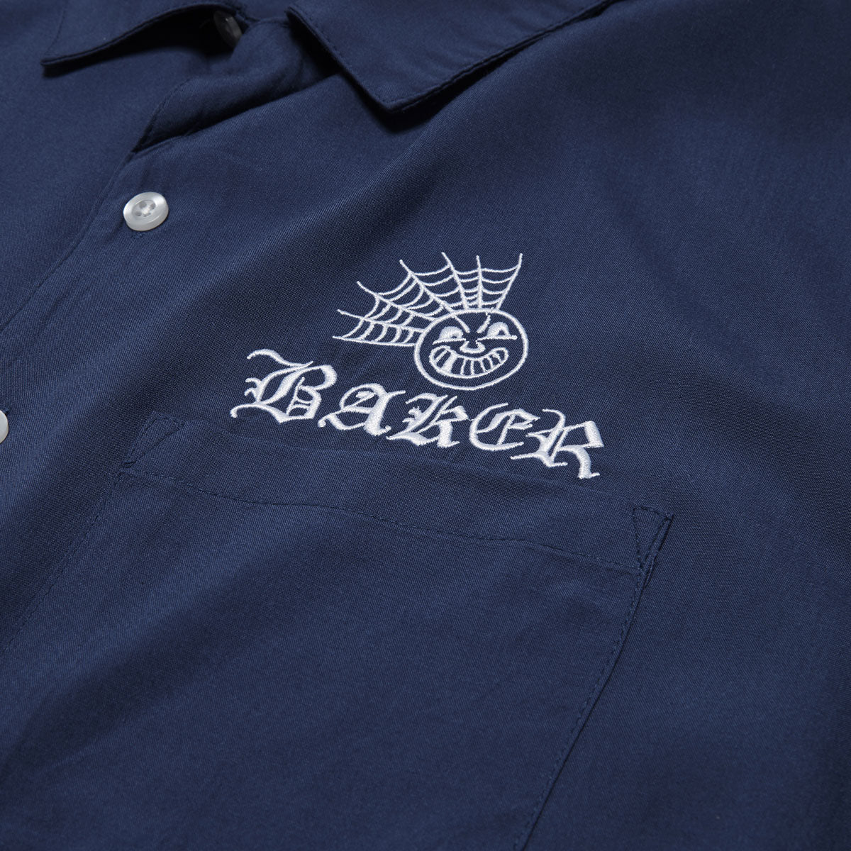 Baker Jollyman Button Up Shirt - Blue image 3