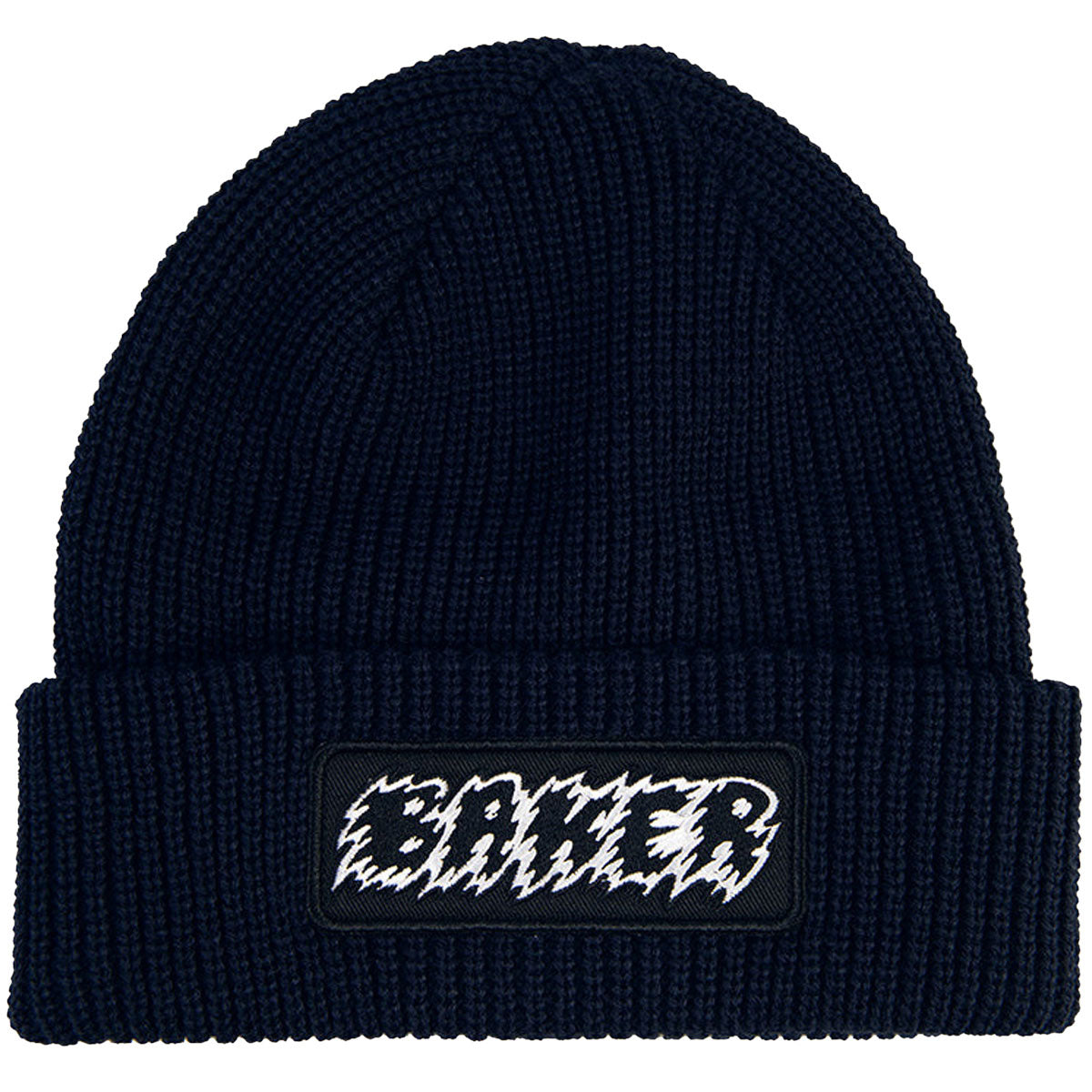 Baker Jagged Cuff Beanie - Navy image 1