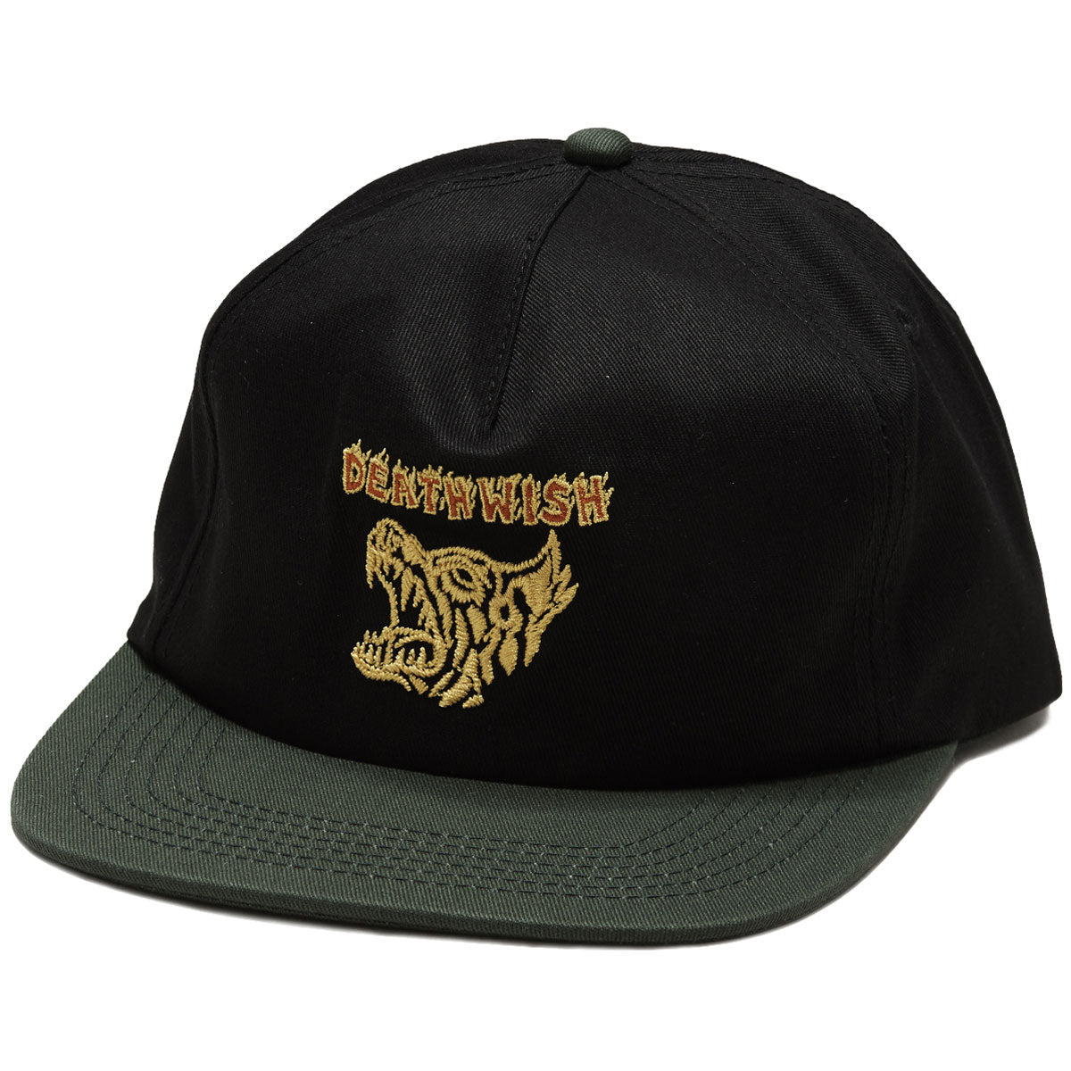 Deathwish Man's Best Friend Snapback Hat - Black