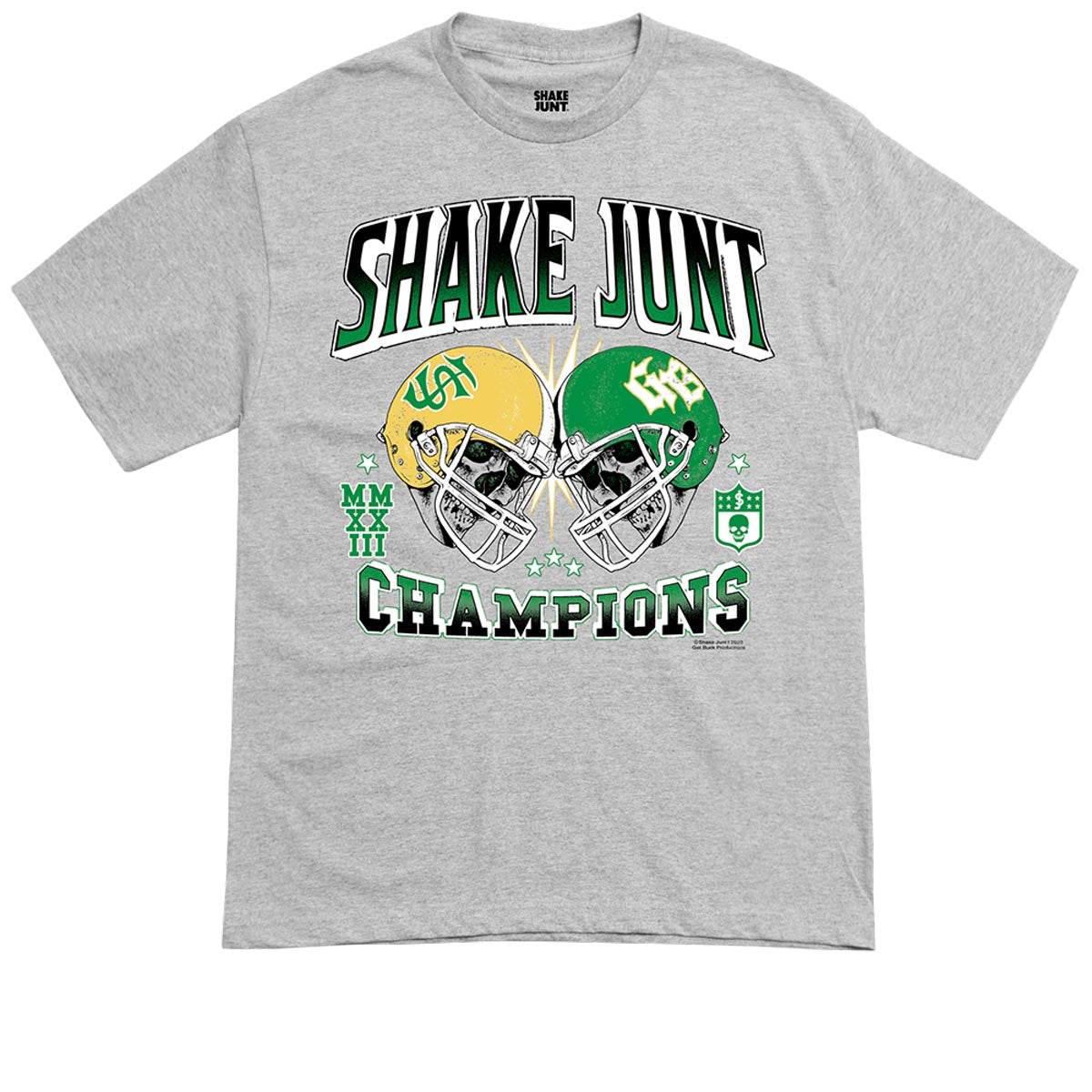 Shake Junt Headbangers T-Shirt - Athletic Heather