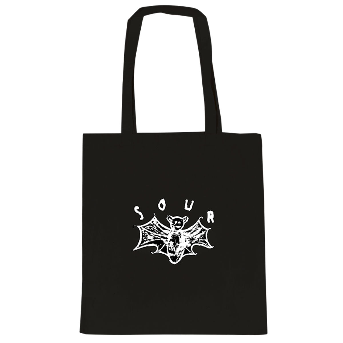 Sour Solution Bat Tote Bag - Black image 1
