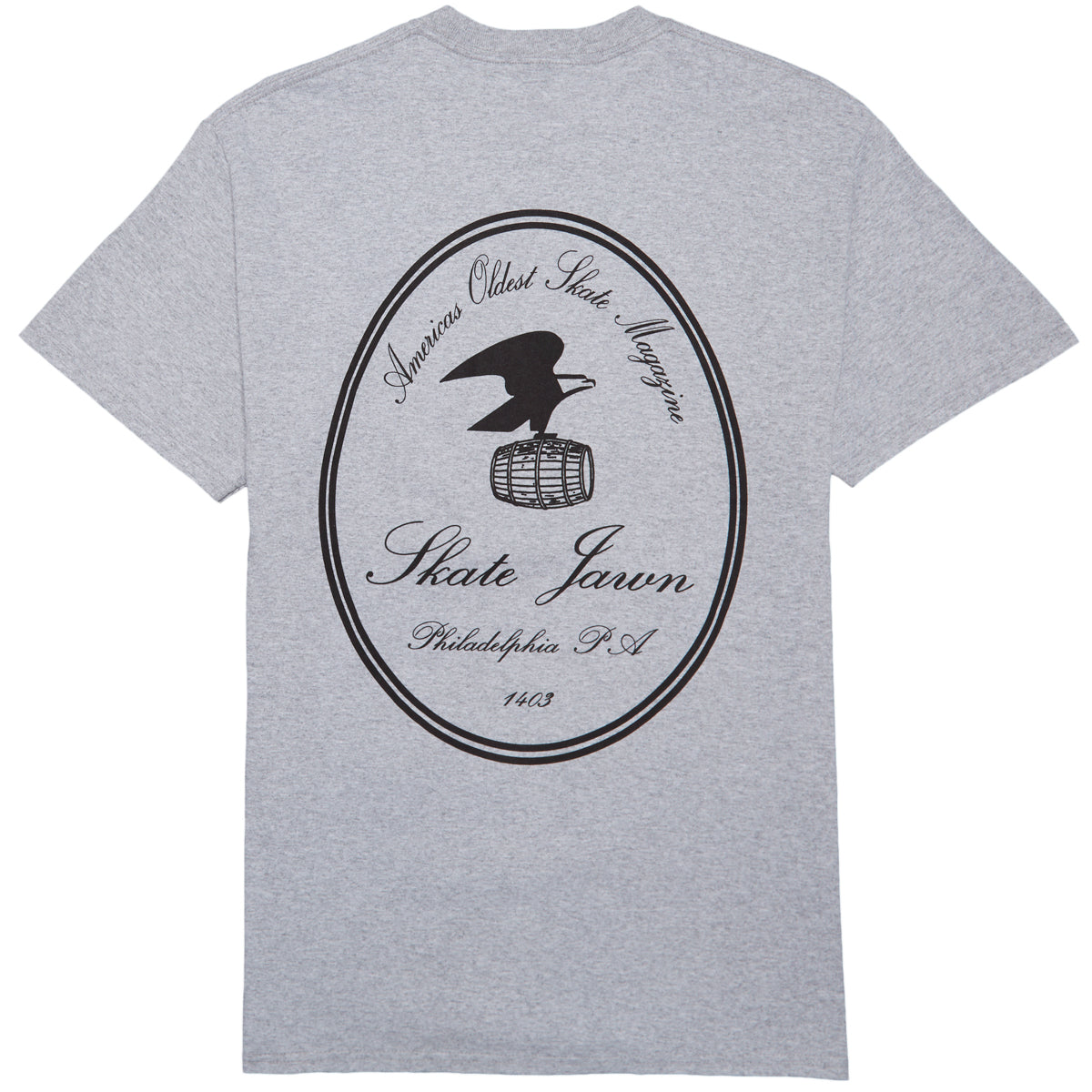 Skate Jawn Oldest Jawn T-Shirt - Grey image 1