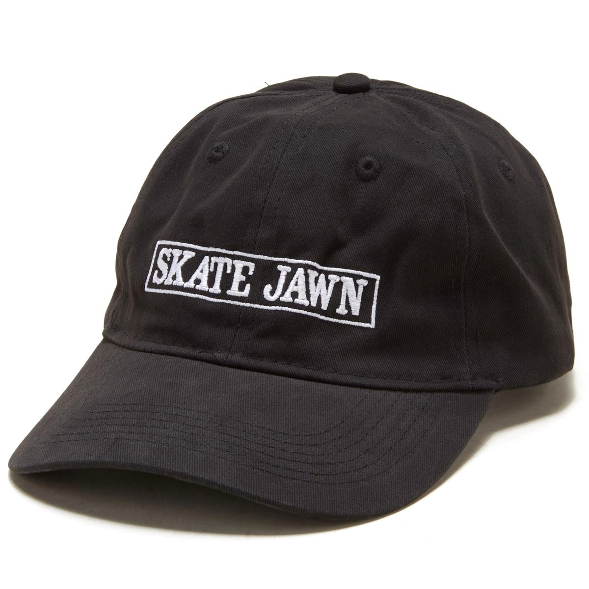Skate Jawn Cover Box 6 Panel Hat - Black image 1