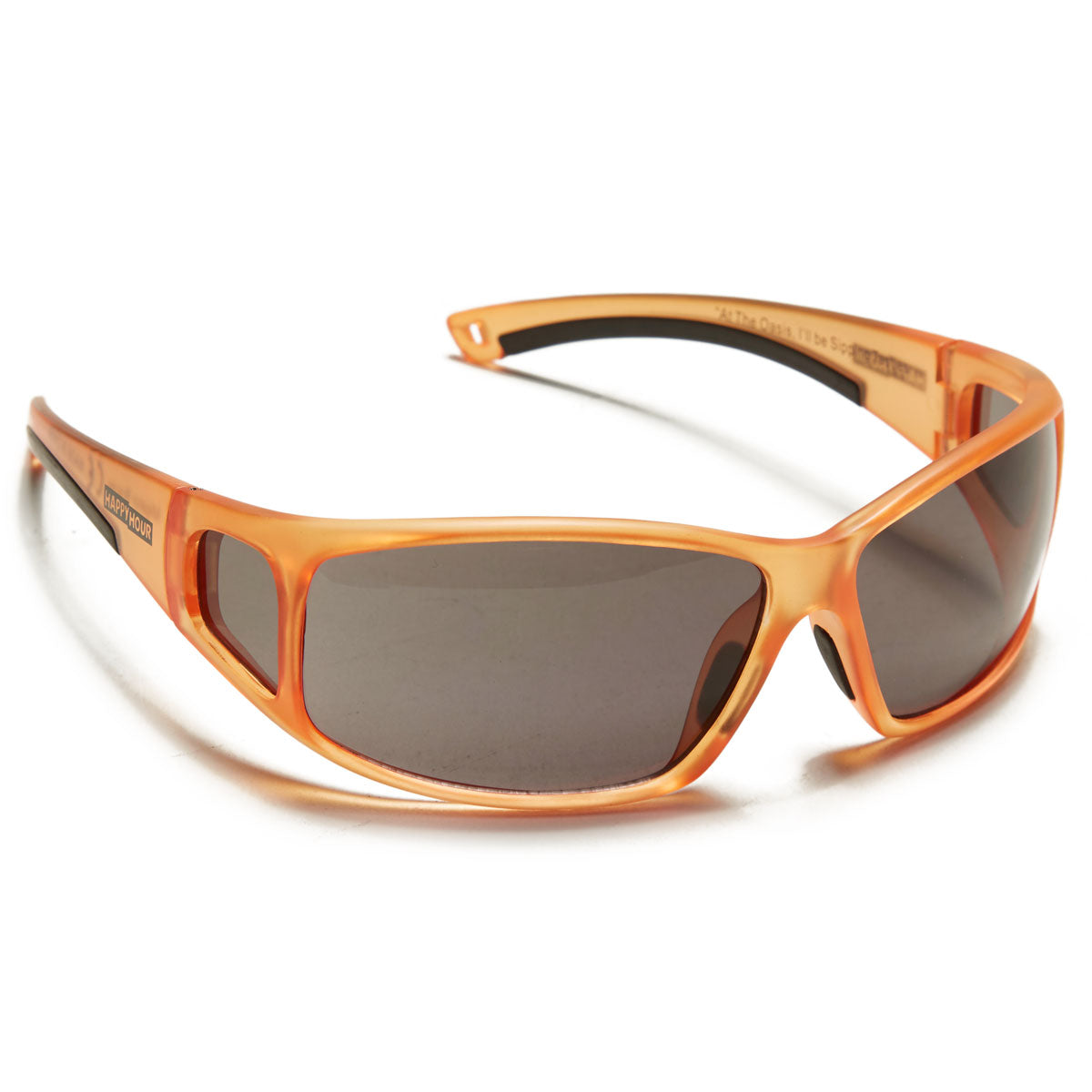 Happy Hour Alligator Braces Sunglasses - Orange/Leabres