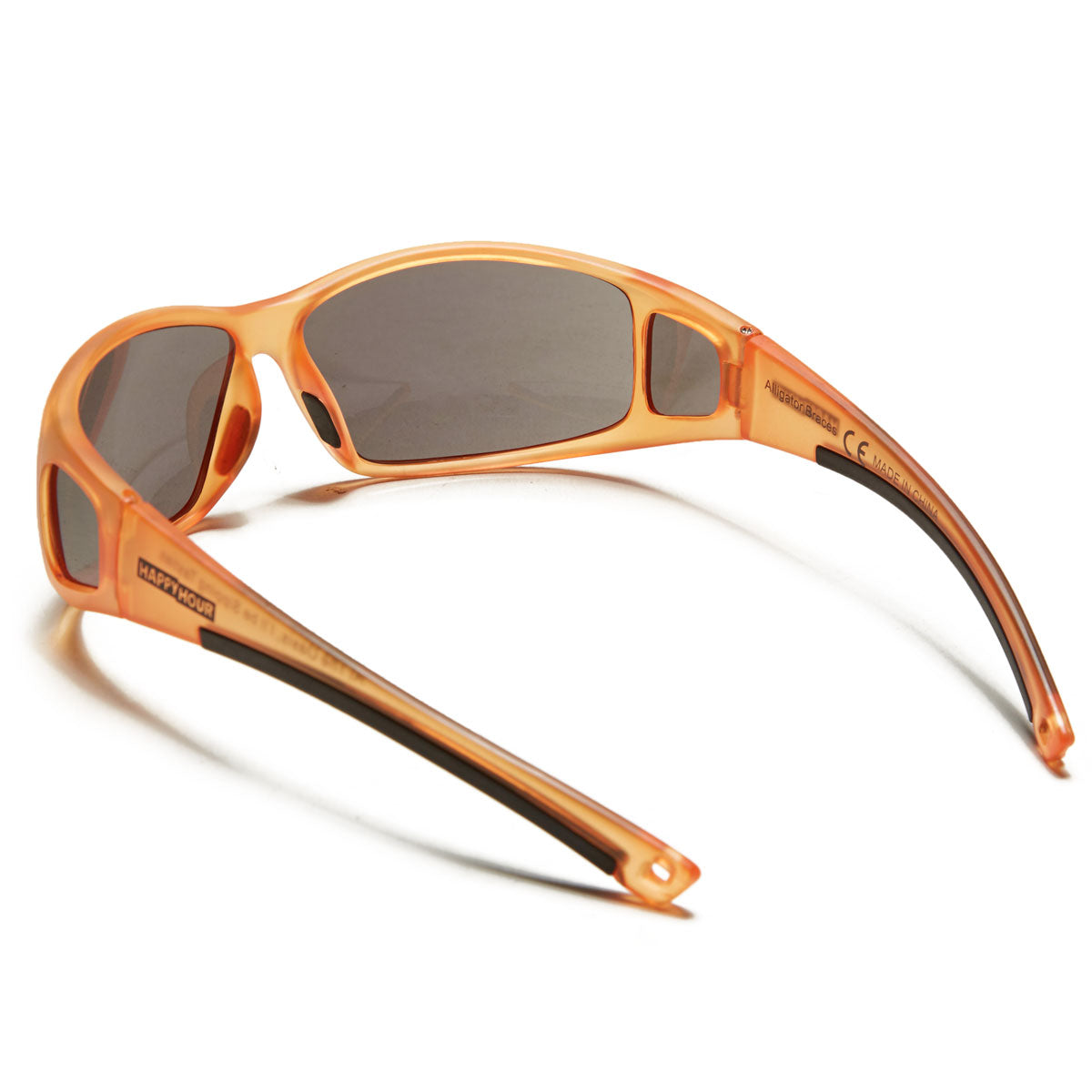 Happy Hour Alligator Braces Sunglasses - Orange/Leabres image 2