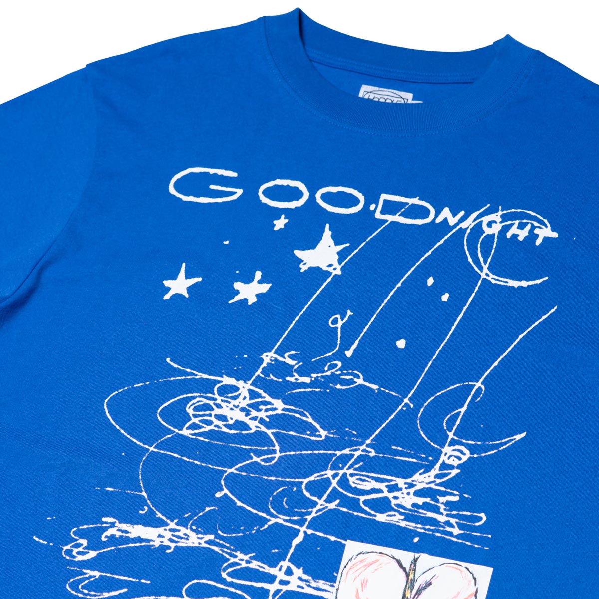 Hoddle Goodnight T-Shirt - Royal Blue image 2