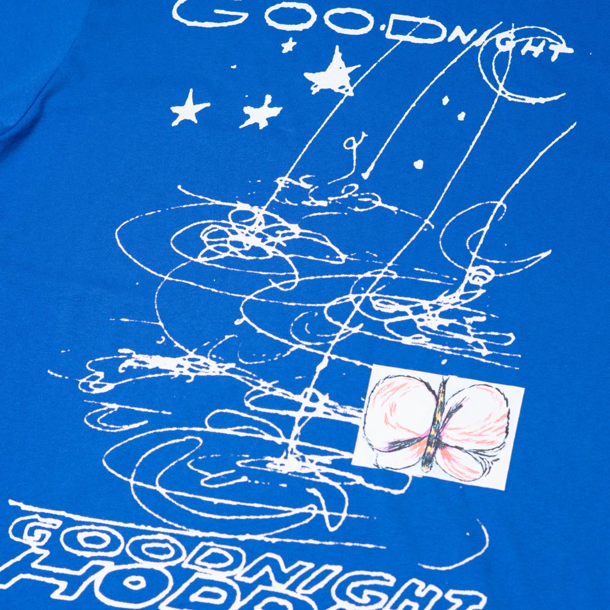 Hoddle Goodnight T-Shirt - Royal Blue image 3