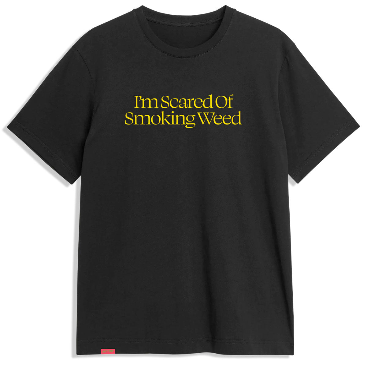 Jacuzzi Scared Weed T-Shirt - Black image 1
