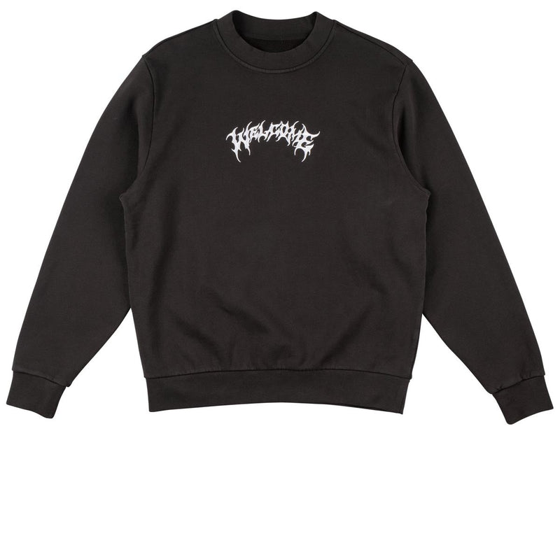 Welcome Barb Crew Sweatshirt - Raven
