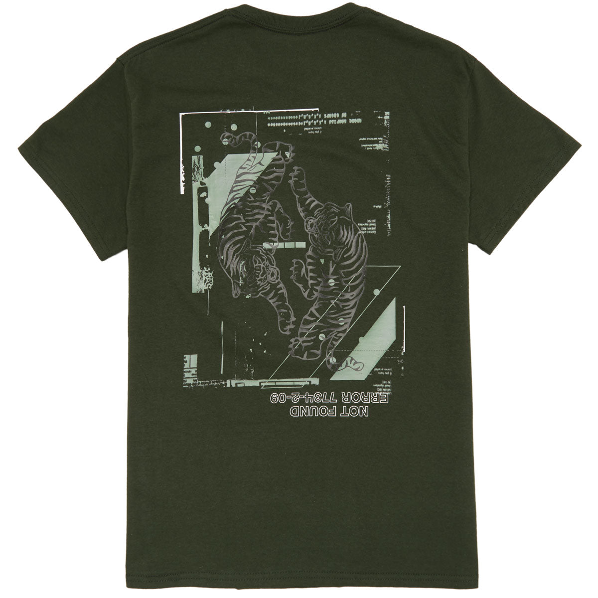 Lo-Res Labor T-Shirt - Dark Green image 1