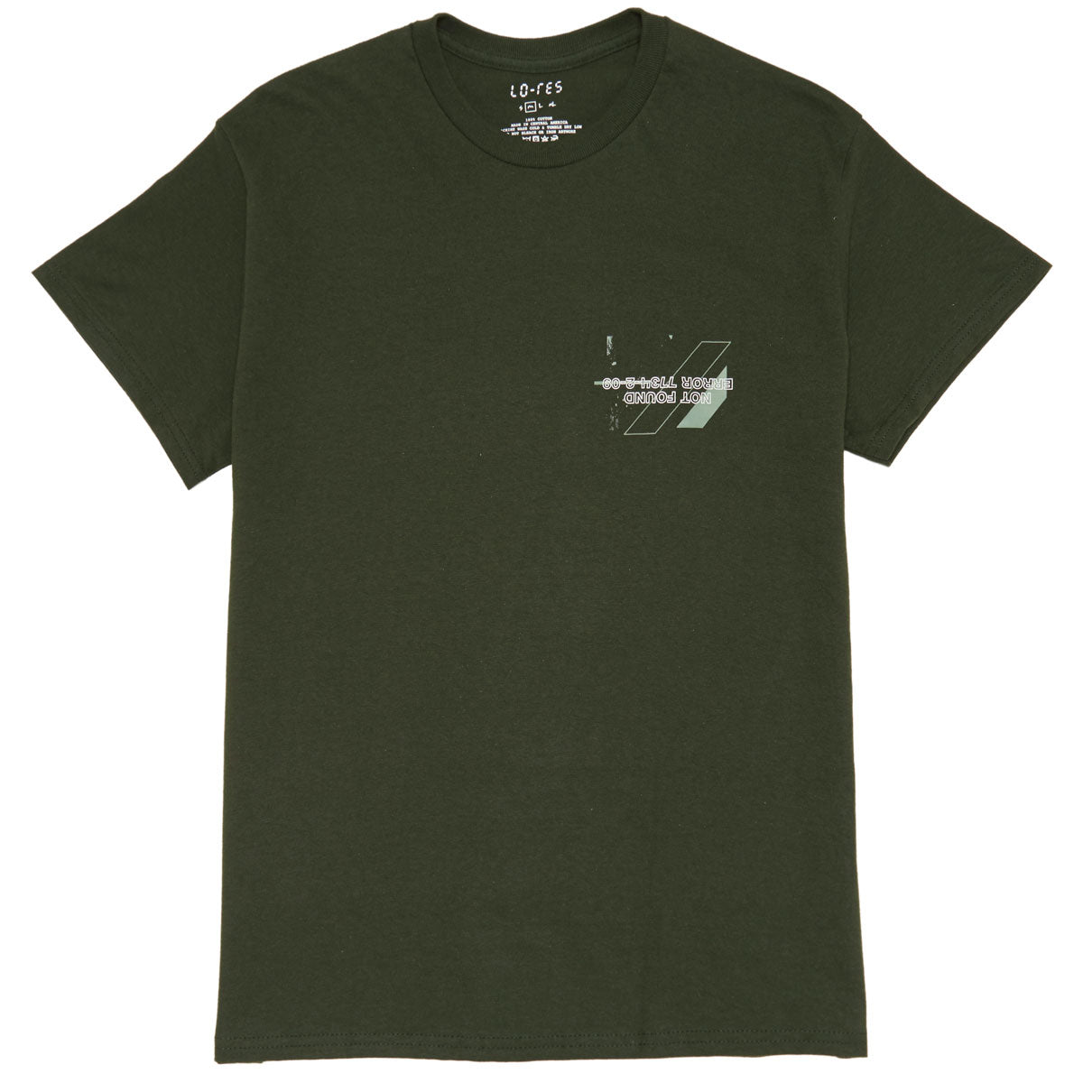 Lo-Res Labor T-Shirt - Dark Green image 2