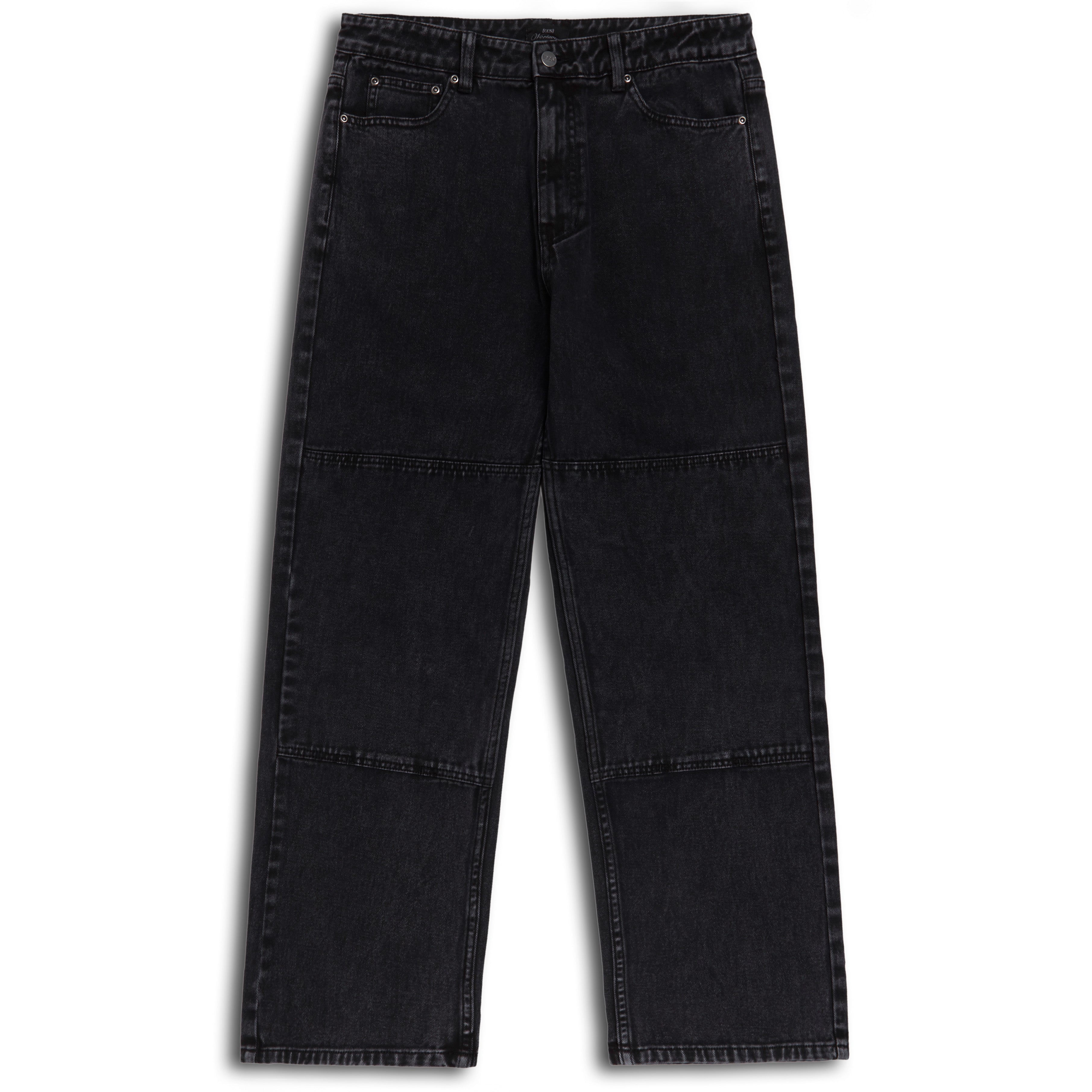 CCS Double Knee Original Relaxed Denim Jeans - Acid Black – Daddies Board Shop