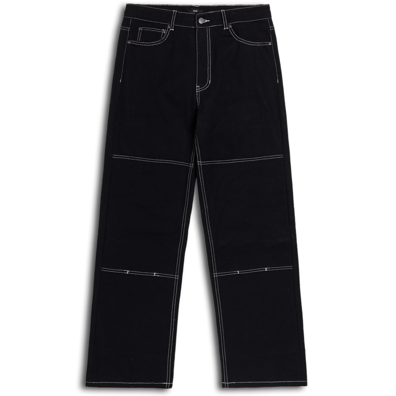 CCS Double Knee Original Relaxed Canvas Pants - Black/White image 3