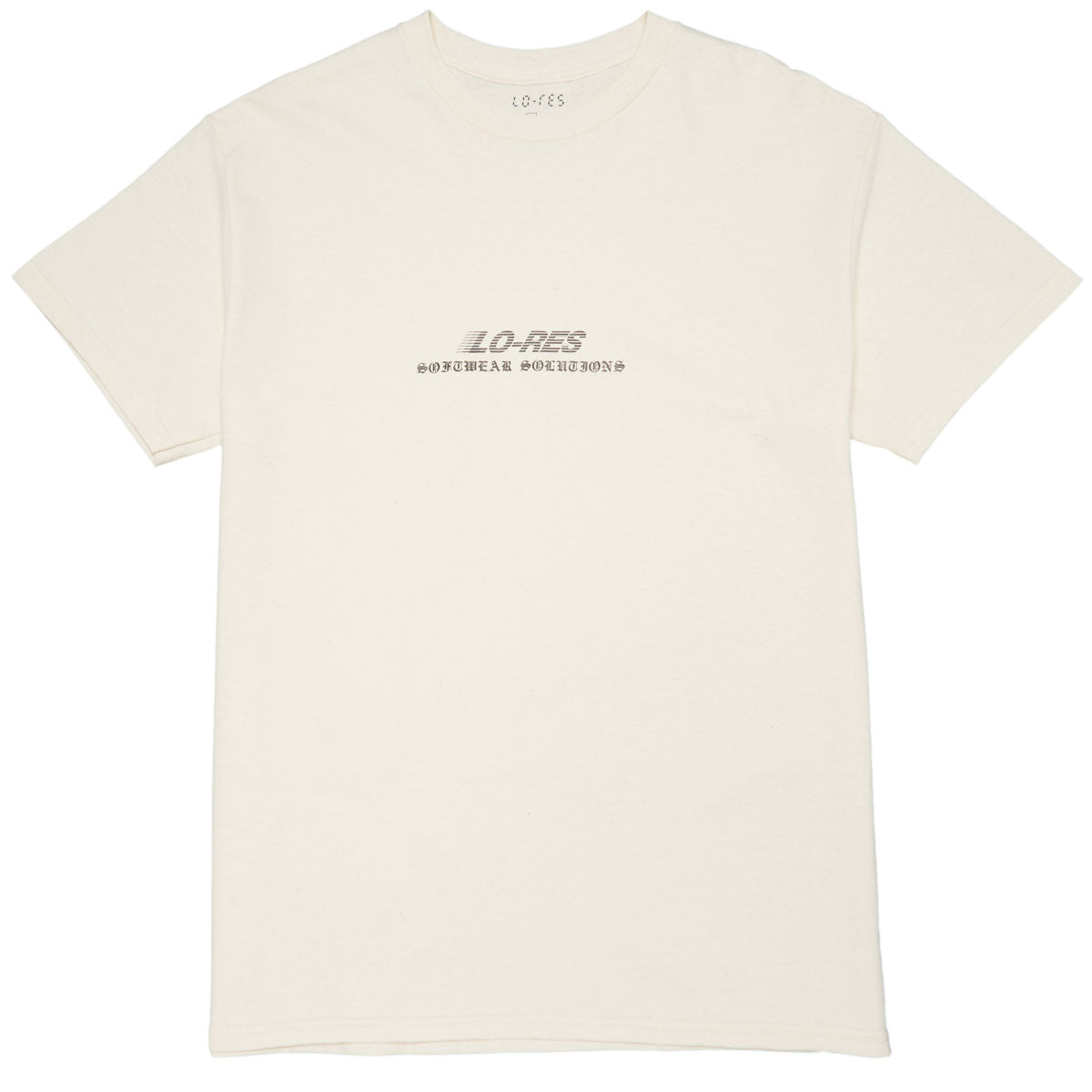 Lo-Res Speedway T-Shirt - Natural